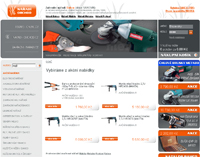 Nářadí-obchod.cz - E-shop, www stránky / prezentace, redakční systém