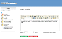 Modul Správa novinek a aktualit Modul Správa novinek a aktualit