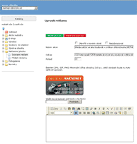 Modul Správa bannerů a reklamní plochy