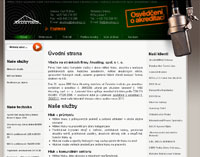 Akusting.cz - Www stránky / prezentace, redakční systém