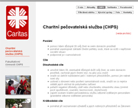 Charita Svitavy - Www stránky / prezentace