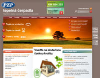 Tepelna-cerpadla-pzp.cz - Www stránky / prezentace, redakční systém