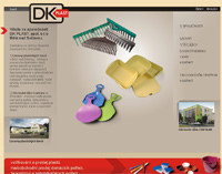 DK PLAST, spol. s r.o. - Www stránky / prezentace, redakční systém