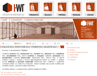 Montované haly HWT - Www stránky / prezentace, redakční systém