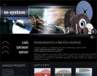 M-System cz s.r.o. - Www stránky / prezentace, redakční systém