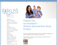 Střední zdravotnická škola ve Svitavách - Www stránky / prezentace, redakční systém
