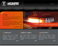 Velbates s.r.o. - Www stránky / prezentace, redakční systém